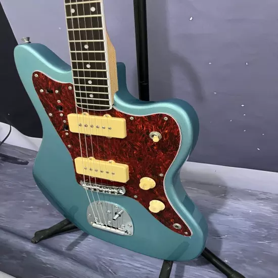 Factory customization electric guitar Jazzmaster Metal Blue color hot sale