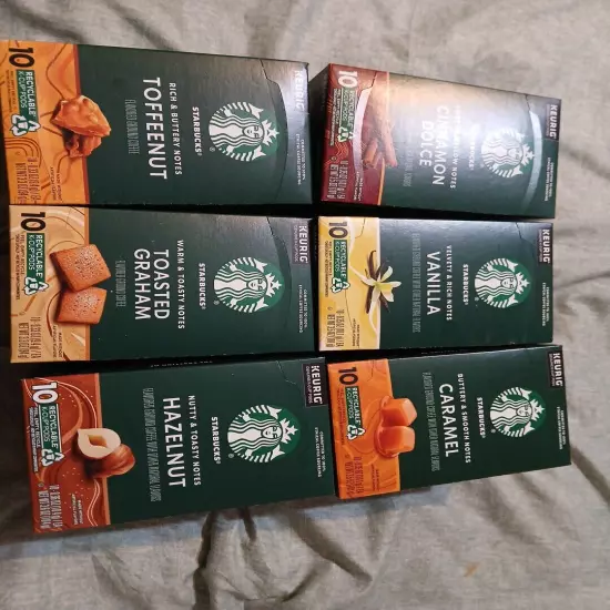 Starbucks KCup Coffee Pods Variety Pack, 6 Flavors-60 Pods Good Deal