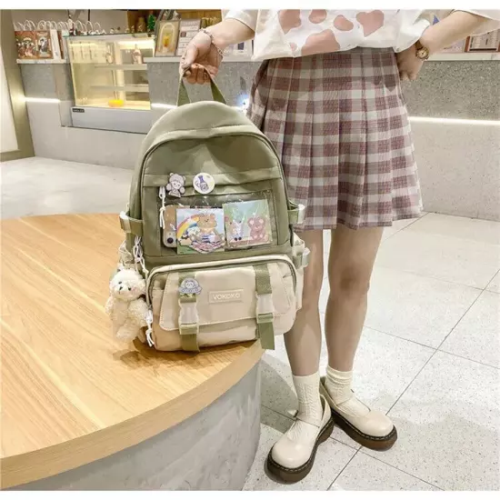 Women Backpack School Bag Teenager Girl Student Bookbag Laptop Travel Bagpack