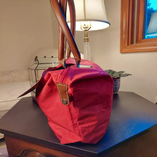 NEW! Delsey On The Go Red Folding Medium-sized Shopper