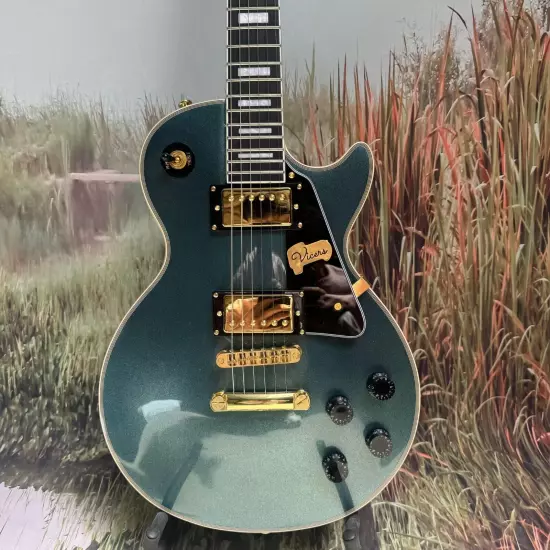 LP Custom 1957 Antique Pelham Blue Electric Guitar Hot sales Fast Shipping