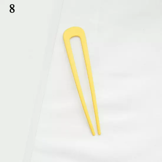 U Shaped Hair Pin Stick Meatball Hair Clips Hairstyle Women Girl Headdress Plugต