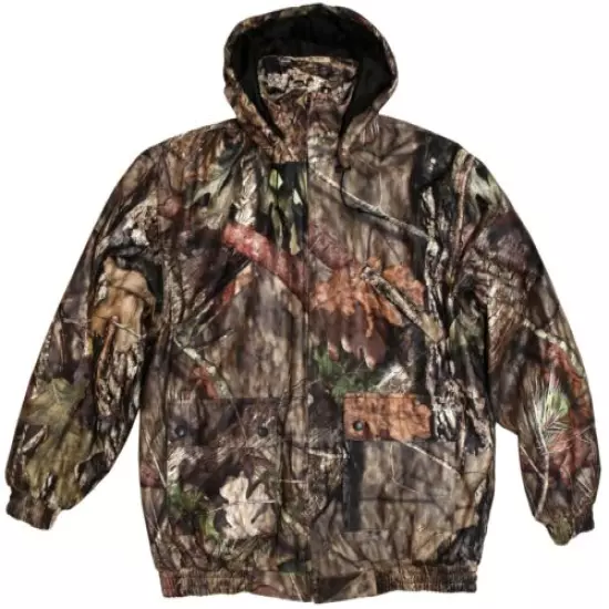 KIDS INSULATED/ WATERPROOF MOSSY OAK CAMOUFLAGE TANKER JACKET- HUNTING- CAMPING 