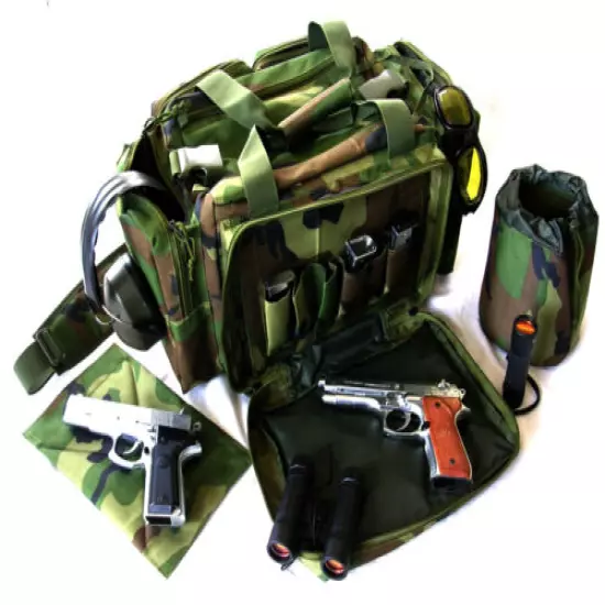 NEW Range bag 20" Military CAMO NATO Tactical Gun Pistol duffel shoot hunt 1200D