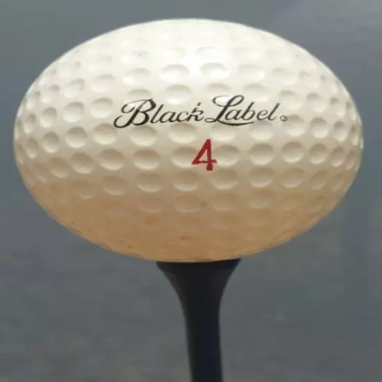 Faultless Black Label Logo Golf Ball Beer