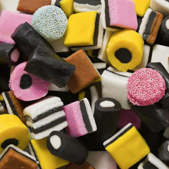 Gustaf's English Licorice Allsorts All Sorts Mix Oz Lb Bulk Weight Premium Candy