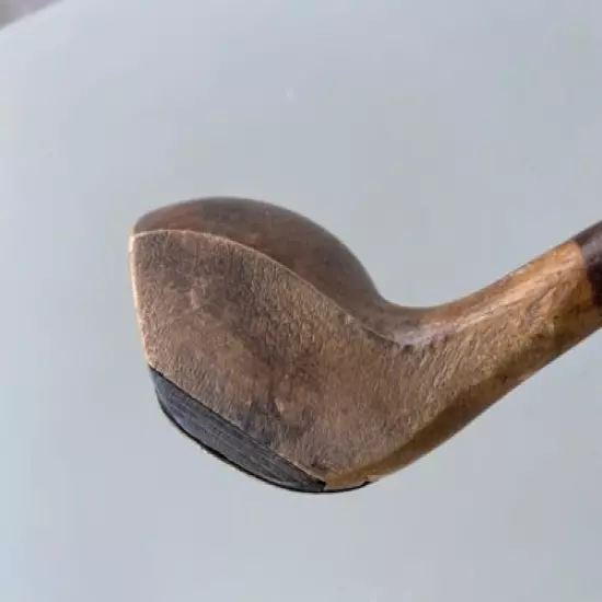 Antique Chas. Lombard Special Hickory Wood Golf Club Driver Charles Vintage