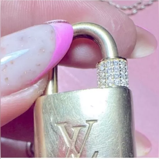 Louis Vuitton Lock (with or without Key) Authentic Lock with customized sparkle