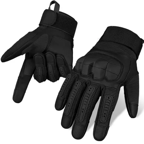 Men's Tactical Gloves Touch Screen Windproof Full Finger Gloves Army Military US