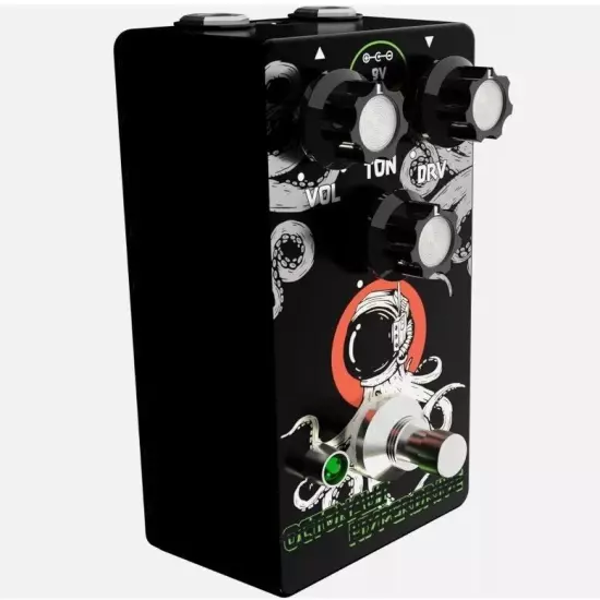 Intєrstєllαr Ȧudio Octonaut Hyperdrive Transparent Overdrive Effects Pedal NEW