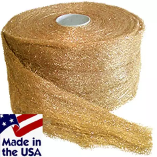 Brass Wool Roll 5 LB - Grade Fine