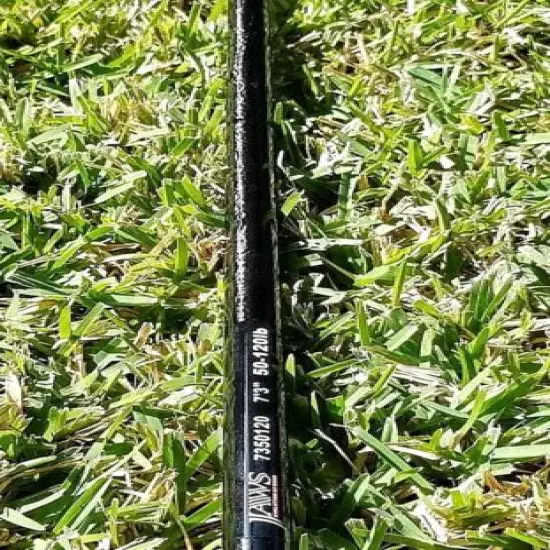 Jaws Nano Railrod Blank 7'3" 50~120lb PE Line rating 80~120 Mono 60~100 Cow Rod