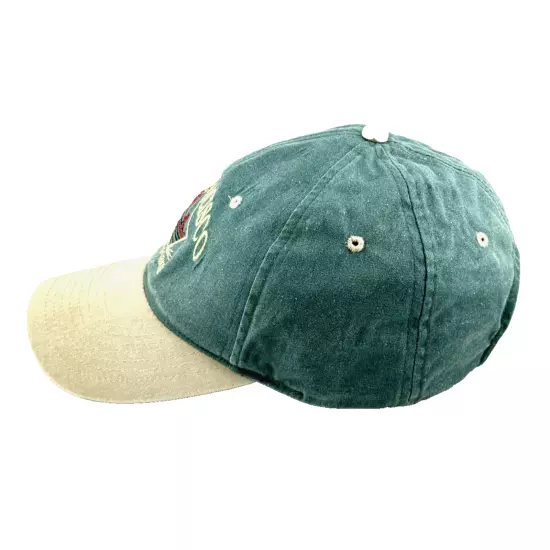 Adult SAN FRANCISCO CALFORNIA CAP Green Ivory - OSFM - Adjustable