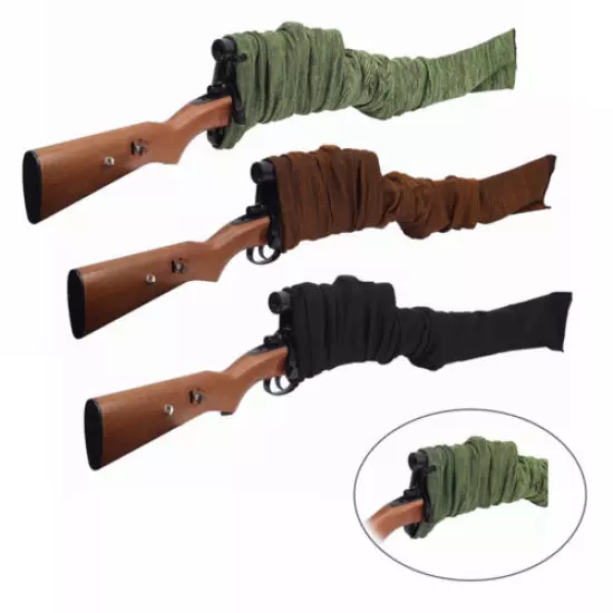 54"× 4" Military Silicone Treated Gun Sock Rifle Shotgun Gun Storage Cover Socks