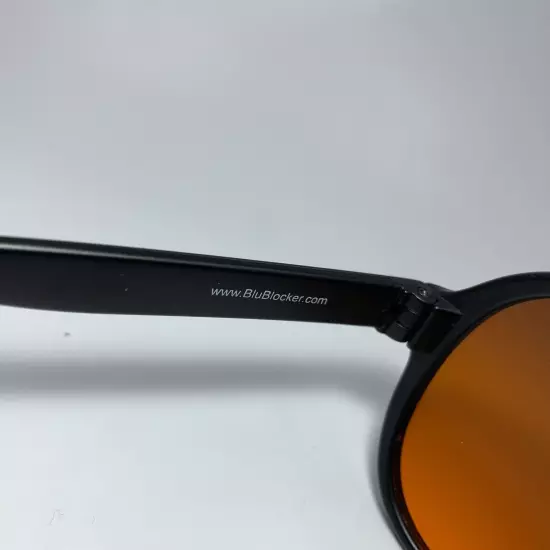 BluBlocker 2701 Sunglasses Black Gradient Dark Amber Used