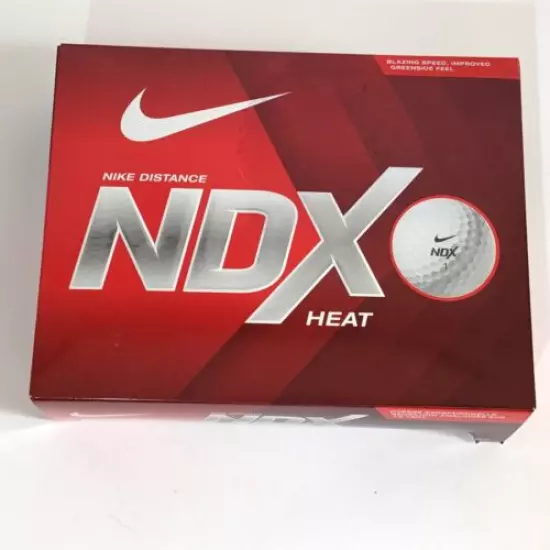 Nike Distance NDX Heat Golf Balls 12ct - One Dozen BRAND NEW