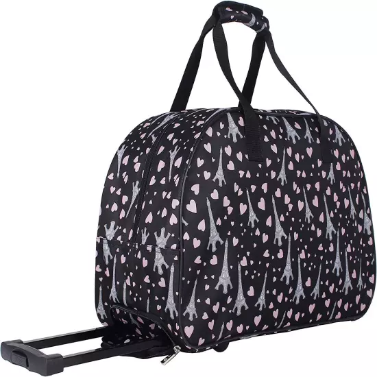 Betsey Johnson Unisex Carry-On Luggage Collection 2 - Roller Duffle Bag