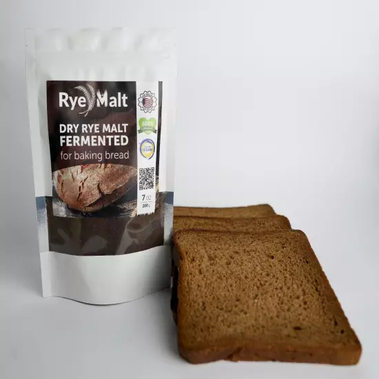 Rye malt , fermented malt , malt for rye bread , rye malt, solod, ржаной солод