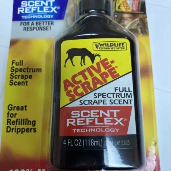 Wildlife Research Active Scrape Scent Deer Buck Doe Attractor 4oz