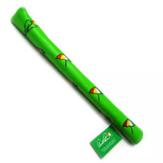 NEW PRG Golf Arnold Palmer Lime Green Leather Alignment Rod Golf Cover