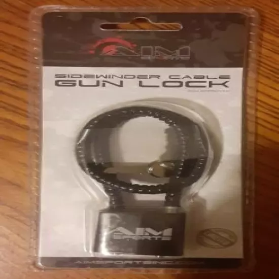 Aim Sports Sidewinder Cable Gun Lock DOJ Approved CGL01