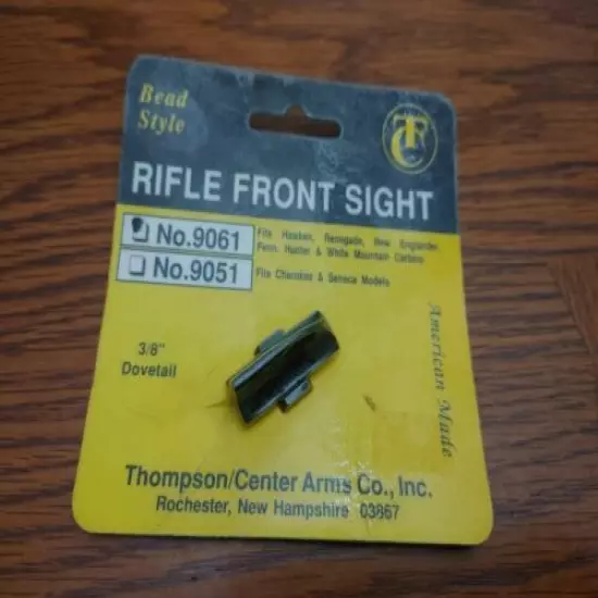 T/C Thompson Center Hawken Renegade New Englander Front Sight #9061