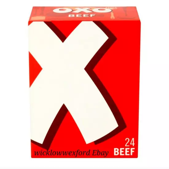 OXO Beef Stock Cubes, Bone Broth Bouillon 72 Individual Cubes 426g Catering Pack