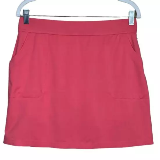 Belyn Key Keystone Jersey Golf Skort Coral Small