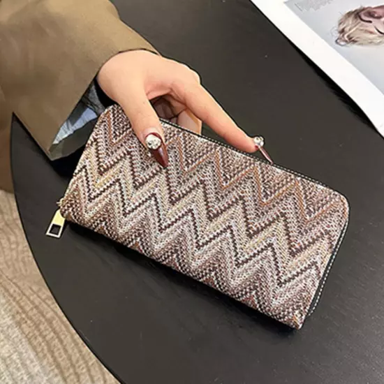 Wallet Long Zip Purse Card Phone Holder Case Women Clutch Handbag а)'