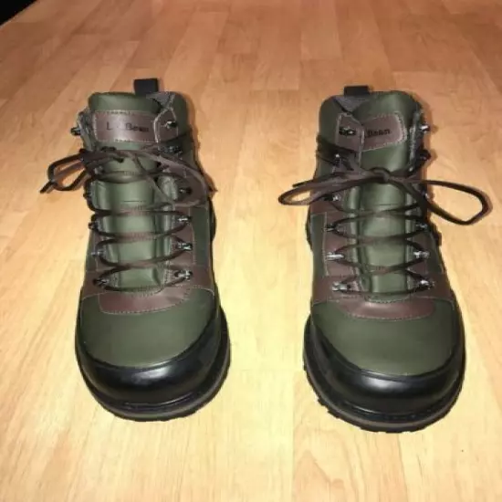 LL Bean Mens Wader Boots Size 12W