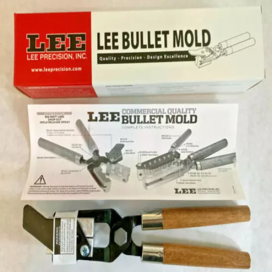 Lee 90384 2-Cavity Bullet Mold 456-220-1R .452 Diameter 220 grain (fast ship)