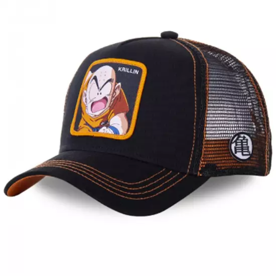 Anime Manga Dragon Ball Z Cartoon Mesh Snapback Trucker Fisher Baseball Cap Hat