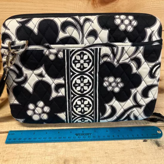 VERA BRADLEY Laptop/Tablet/Book Hardcover Case w/Removable Shoulder Strap