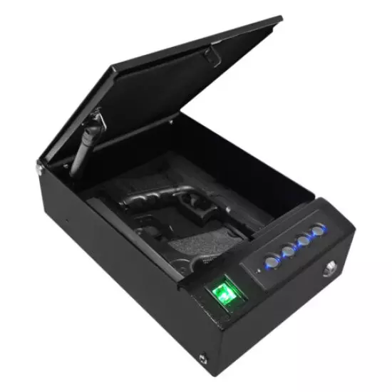 Stealth SwiftVault 2.0 Biometric Fingerprint Pistol Safe Quick Top Opening