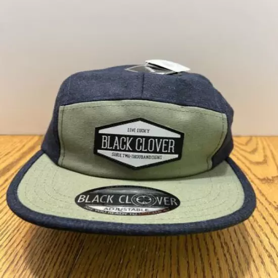 NWT Black Clover Benny Luck Live Lucky Surf & Skate Collection Adjustable Hat