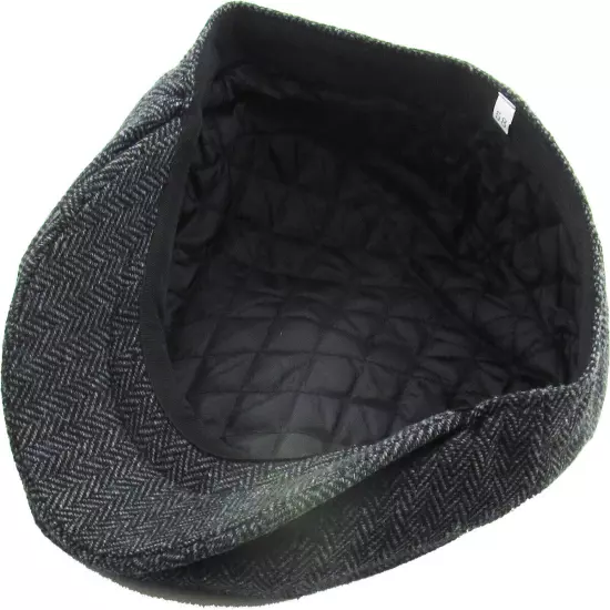 Mens Ivy Hat Golf Driving Ascot Winter Flat Cabbie Newsboy