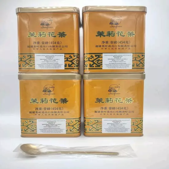 Sunflower Jasmine Green Tea 1033 All Natural, Restaurant Quality, Floral Green