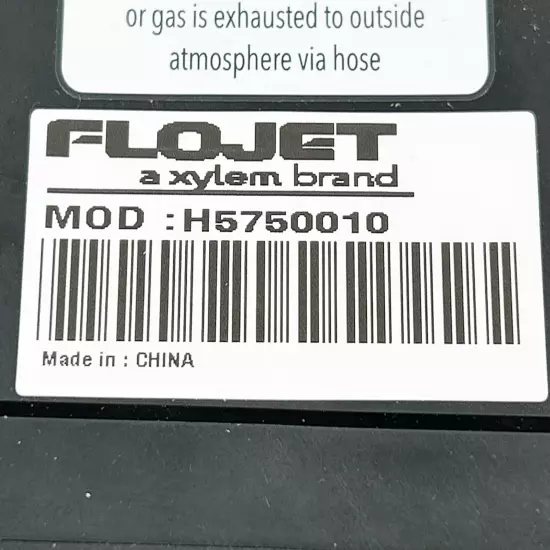 New FloJet G575205A APU Santo Pump 3/8HB Air STR Brass H5750010