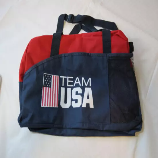 Team USA Olympic Promotional Products RARE navy canvas PDA1077 sport bag NEW