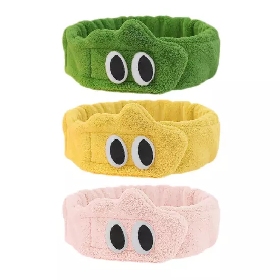 Cute Funny Plush Headband Fall & Winter Hair Band Headdress for Washing^ω