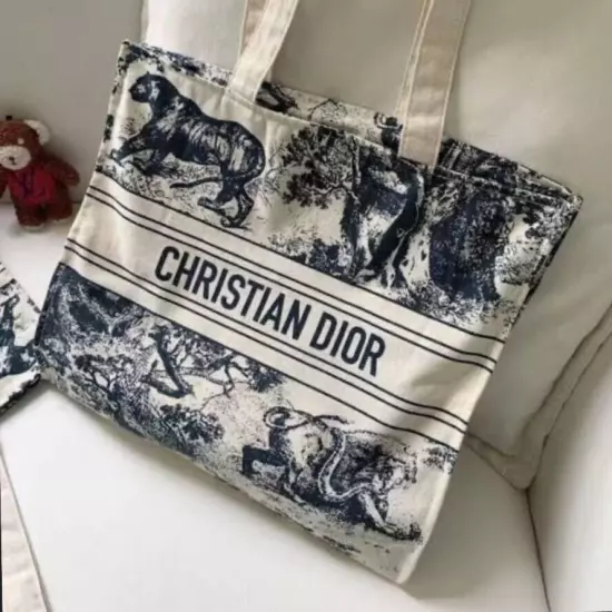 Christian Dior Wardujuy Tote Bag - Limited Edition Navy - Exclusive VIP Release