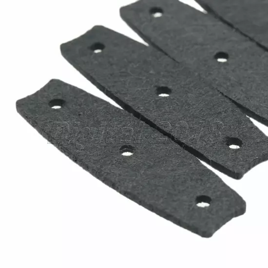 Pack of 5/10/20PCS Microfiber Leather Super Strong Catapult Slingshot Pouch Gray