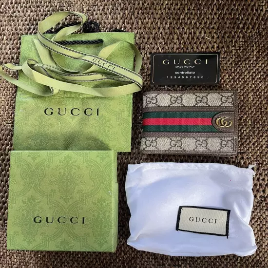 Men's Gucci Ophidia GG Wallet - Authentic (Pre-owned)