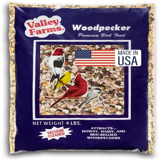 Woodpecker Mix - w/Sunflower Hearts No Mess No Waste Wild