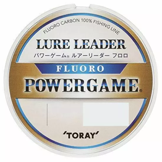 Toray (TORAY) Power Game Luer Leader Fluoro 30m 5lb Natural from Japan