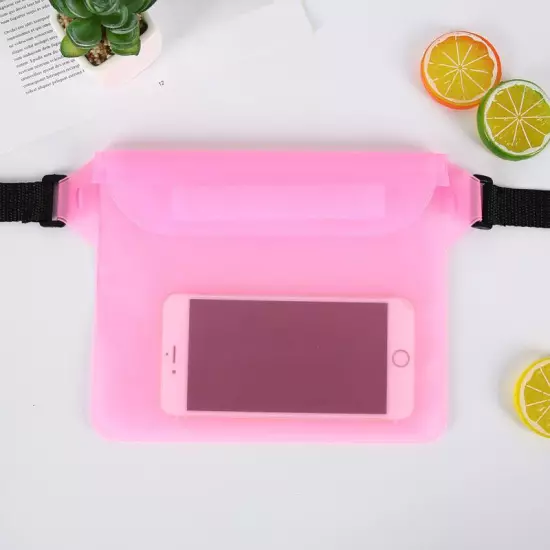 Underwater Waterproof Waist Bag Wallet Pouch Cycling PVC Beach Swimming Dry Case