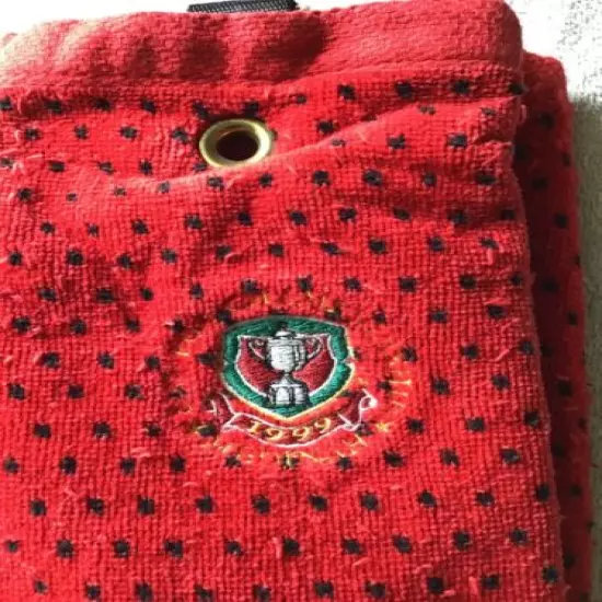 Medinah Country Club 81st PGA Champioship 1999 Golf Towel Red Black