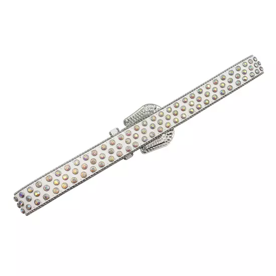 Y2k Cowboy Crystal Fashion Diamond Studded Belt Rhinestones Belt For Jean Belts