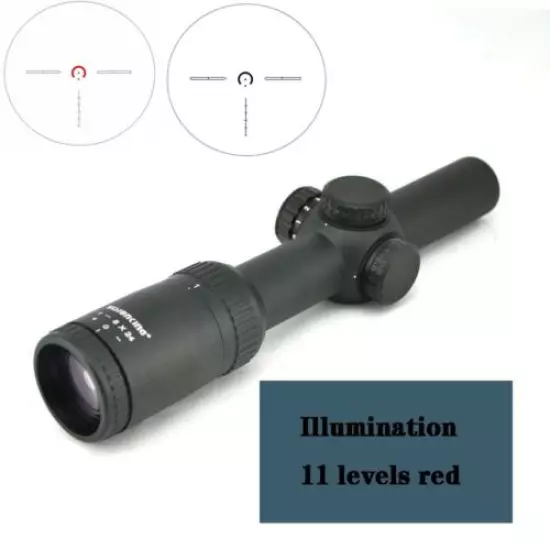 Visionking 1-8x24 Shooting Sight Rifle Scope Military Tactical Hunting 30mm