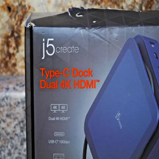 J5 Create Type-C Dock Dual 4K HDMI (JCD3198)